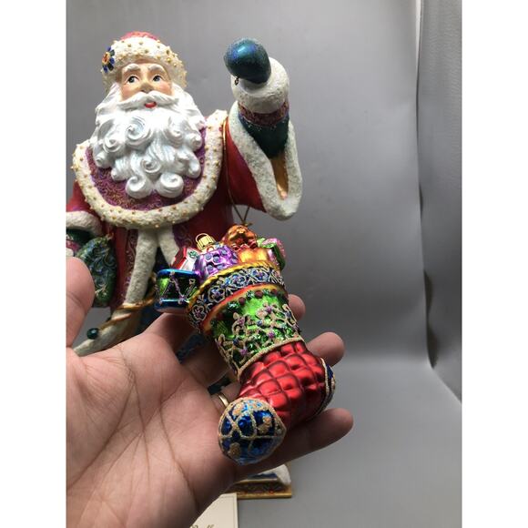 Christopher Radko Yule of Yore Old World Santa 2004 Musical Limited Edition READ - Picture 4 of 16